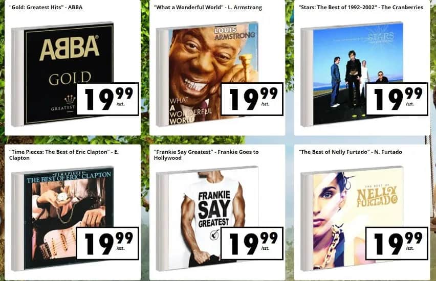 Płyty CD w Biedronce: wartościowe znaleziska dla melomanów