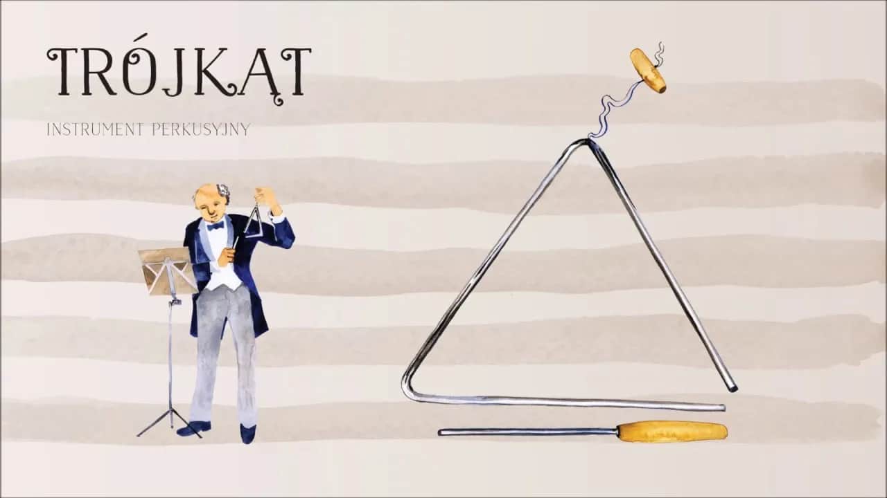 Instrument trójkąt - Trójkąt muzyczny, Dzwonki instrument perkusyjny