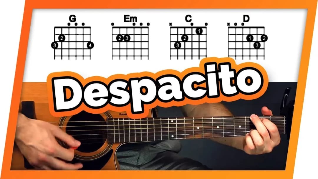 Naucz się zagrać Despacito - proste akordy i styl gry na gitarze krok po kroku