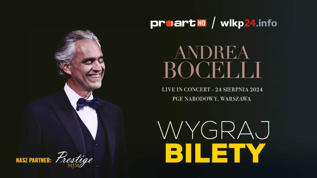 Koncert Andrei Bocelli: Zanurz się w relacji z niezwykłego wydarzenia