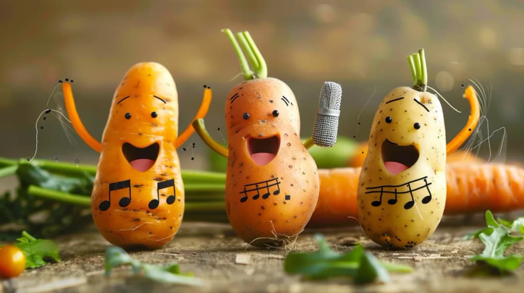 Piosenka o ziemniaku: Czy warzywa mają swoje przeboje? Zabawne hity