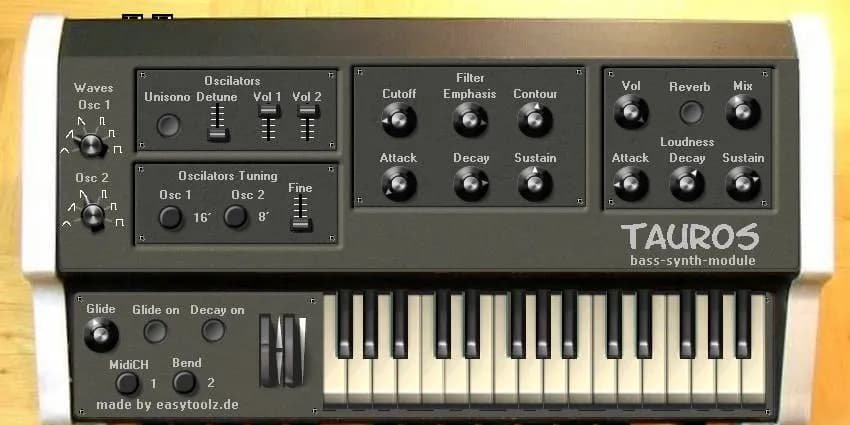 Syntezator muzyczny - Syntetyzator dźwięku online