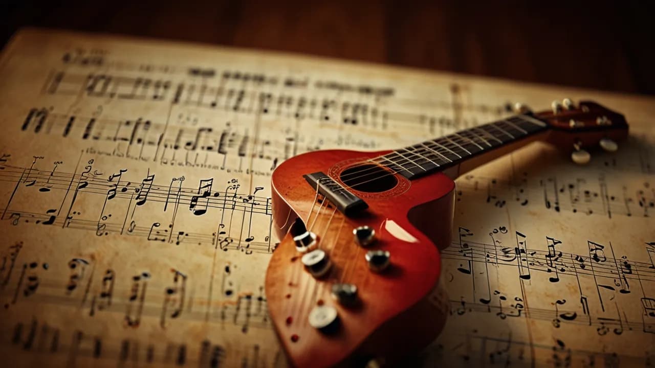 Czerwone korale akordy na gitarę - nauka gry z pełnym opisem akordów