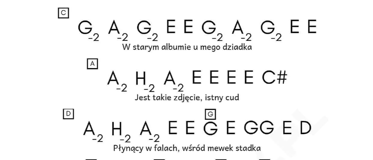 Kompletne akordy do Parostatku - naucz się zagrać w 15 minut